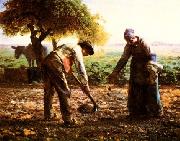 Jean Francois Millet L'Angelus oil painting picture wholesale